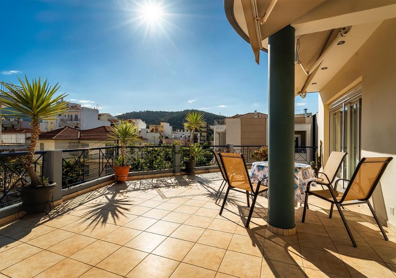 Apartament Brilliant House Wolos Zewnętrze zdjęcie